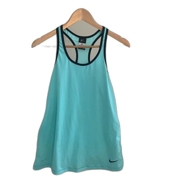Nike Blue Dri-FIT Sleeveless Tank Top – Women’s Size L (Relaxed Fit) - Picture 1 of 5
